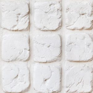 آجر رستیک 10x10 سفید