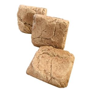 آجر رستیک 10x10 کرم قهوه ای