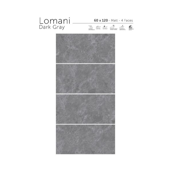 سرامیک Lomani طوسی مشکی
