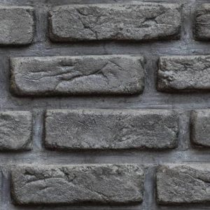 آجر رستیک اسپانیایی خاکستری مشکی