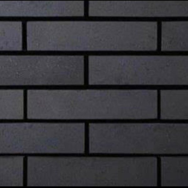 آجر نسوز مشکی 31x7 دو طرف نما