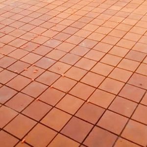 آجر کف نسوز ۲۰ در ۲۰ قرمز