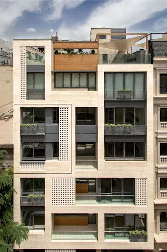 زیباترین نمای ساختمان
